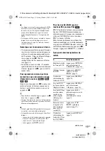 Preview for 43 page of Sony DVP-FX730 - Portable Dvd Player Operating Instructions Manual