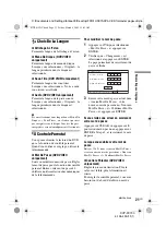 Preview for 51 page of Sony DVP-FX730 - Portable Dvd Player Operating Instructions Manual