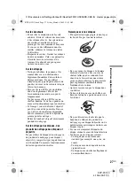 Preview for 57 page of Sony DVP-FX730 - Portable Dvd Player Operating Instructions Manual