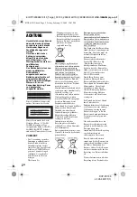 Preview for 62 page of Sony DVP-FX730 - Portable Dvd Player Operating Instructions Manual