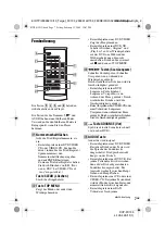 Preview for 67 page of Sony DVP-FX730 - Portable Dvd Player Operating Instructions Manual