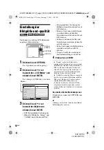 Preview for 78 page of Sony DVP-FX730 - Portable Dvd Player Operating Instructions Manual