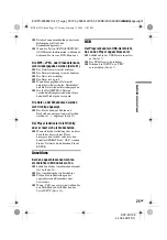 Preview for 85 page of Sony DVP-FX730 - Portable Dvd Player Operating Instructions Manual