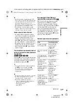 Preview for 105 page of Sony DVP-FX730 - Portable Dvd Player Operating Instructions Manual