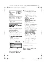 Preview for 106 page of Sony DVP-FX730 - Portable Dvd Player Operating Instructions Manual