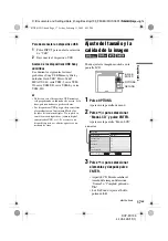 Preview for 109 page of Sony DVP-FX730 - Portable Dvd Player Operating Instructions Manual