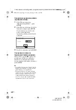 Preview for 114 page of Sony DVP-FX730 - Portable Dvd Player Operating Instructions Manual