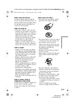 Preview for 119 page of Sony DVP-FX730 - Portable Dvd Player Operating Instructions Manual