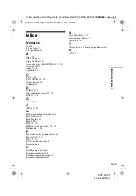 Preview for 123 page of Sony DVP-FX730 - Portable Dvd Player Operating Instructions Manual