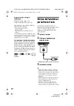 Preview for 132 page of Sony DVP-FX730 - Portable Dvd Player Operating Instructions Manual