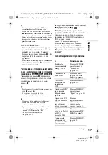 Preview for 135 page of Sony DVP-FX730 - Portable Dvd Player Operating Instructions Manual