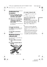 Preview for 139 page of Sony DVP-FX730 - Portable Dvd Player Operating Instructions Manual