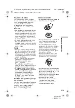 Preview for 149 page of Sony DVP-FX730 - Portable Dvd Player Operating Instructions Manual