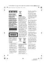 Preview for 154 page of Sony DVP-FX730 - Portable Dvd Player Operating Instructions Manual