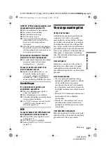 Preview for 177 page of Sony DVP-FX730 - Portable Dvd Player Operating Instructions Manual