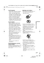 Preview for 179 page of Sony DVP-FX730 - Portable Dvd Player Operating Instructions Manual