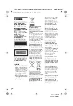 Preview for 2 page of Sony DVP-FX740DT Operating Instructions Manual