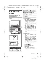 Preview for 5 page of Sony DVP-FX740DT Operating Instructions Manual