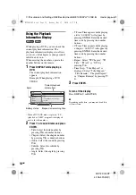 Preview for 14 page of Sony DVP-FX740DT Operating Instructions Manual