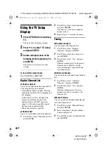 Preview for 20 page of Sony DVP-FX740DT Operating Instructions Manual