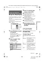 Preview for 23 page of Sony DVP-FX740DT Operating Instructions Manual