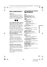 Preview for 35 page of Sony DVP-FX740DT Operating Instructions Manual