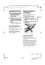 Preview for 91 page of Sony DVP-FX740DT Operating Instructions Manual