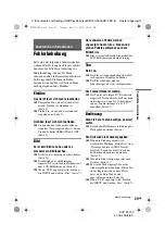 Preview for 103 page of Sony DVP-FX740DT Operating Instructions Manual