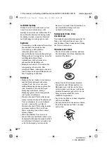 Preview for 108 page of Sony DVP-FX740DT Operating Instructions Manual