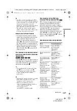 Preview for 125 page of Sony DVP-FX740DT Operating Instructions Manual