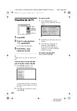 Preview for 132 page of Sony DVP-FX740DT Operating Instructions Manual