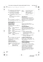 Preview for 134 page of Sony DVP-FX740DT Operating Instructions Manual