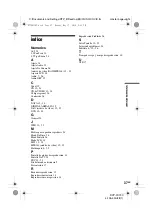 Preview for 149 page of Sony DVP-FX740DT Operating Instructions Manual