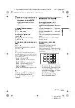 Preview for 165 page of Sony DVP-FX740DT Operating Instructions Manual