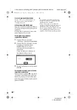 Preview for 176 page of Sony DVP-FX740DT Operating Instructions Manual