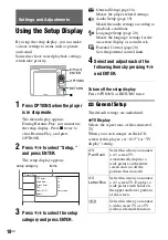 Preview for 18 page of Sony DVP-FX750 Operating Instructions Manual