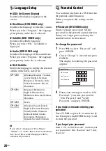 Preview for 20 page of Sony DVP-FX750 Operating Instructions Manual