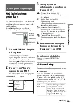 Preview for 183 page of Sony DVP-FX750 Operating Instructions Manual