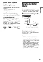 Preview for 9 page of Sony DVP-FX770 Operating Instructions Manual