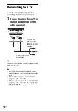 Preview for 10 page of Sony DVP-FX770 Operating Instructions Manual