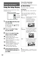 Preview for 16 page of Sony DVP-FX770 Operating Instructions Manual