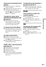 Preview for 21 page of Sony DVP-FX770 Operating Instructions Manual