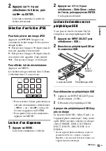 Preview for 41 page of Sony DVP-FX770 Operating Instructions Manual