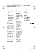 Preview for 3 page of Sony DVP-FX780 Operating Instructions Manual