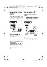 Preview for 8 page of Sony DVP-FX780 Operating Instructions Manual