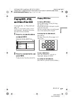 Preview for 11 page of Sony DVP-FX780 Operating Instructions Manual