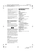 Preview for 20 page of Sony DVP-FX780 Operating Instructions Manual