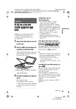 Preview for 117 page of Sony DVP-FX780 Operating Instructions Manual