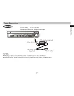 Preview for 21 page of Sony DVP-FX810/L - Portable Dvd Player. Color: Light Operating Instructions Manual