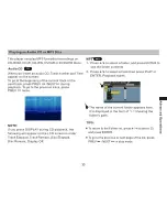 Предварительный просмотр 33 страницы Sony DVP-FX810/L - Portable Dvd Player. Color: Light Operating Instructions Manual